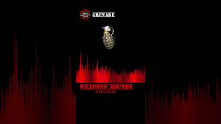 HAND GRENADE SOUND  EXPLOSION  THROW GRENADE  sound effect [upl. by Adlesirc]