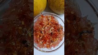 Pomelo chaat  recipe [upl. by Akeim500]