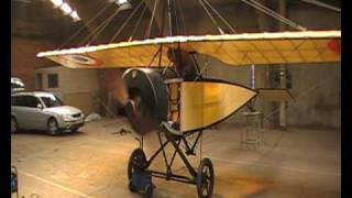 morane saulnier parasol L motortest [upl. by Scammon]