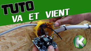 Tuto  Comment raccorder un interrupteur va et vient 💡 [upl. by Klenk]