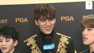 20180113 골든디스크 시상식 백스테이지 인터뷰 2nd DAY The 32nd Golden Disc Awards Backstage Interview Seventeen Cut [upl. by Eiryt732]