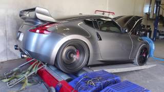 DYNO DAY STILLEN SUPERCHARGED 370Z [upl. by Werdnael]