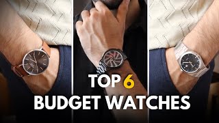 TOP 6 BUDGET WATCHES FOR COLLEGE  Starting ₹407  Mens Watches 2024  Hemant Harchani [upl. by Kared]