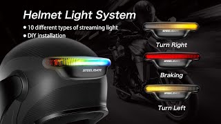 Steelmate Helmet Light [upl. by Flo]