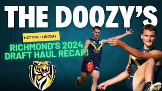 The Doozys have landed  Richmonds 2024 Draft Haul recap  Mini highlights included [upl. by Desdemona]