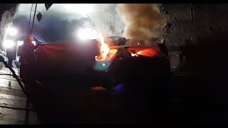 Hvordan slukke bilbrann i tunnel  Bridgehill Car Fire Blanket [upl. by Ixel]