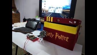 Real Working Harry Potter Wand With Computer Vision and ML [upl. by Ilellan996]