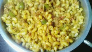 Qeema Macaroni recipeShimla Mirch qeema Macaroni very delicious recipe [upl. by Schilt]