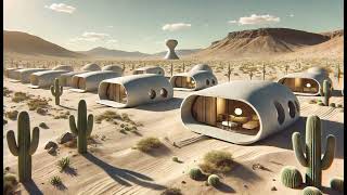 El Cosmico The Worlds First 3DPrinted Hotel in the Texas Desert [upl. by Kauffman398]