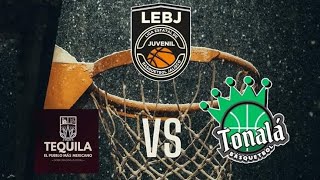 Tonalá vs Agaveros  Liga Estatal de Básquetbol Jalisco  Jornada 8 [upl. by Griffie]