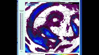 Análisis de vórtice polar estratosférico a 12 de marzo de 2024 [upl. by Ketchum]