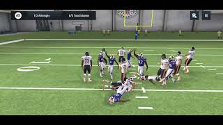 Buffalo Bills Bye Week Defensive Practice Madden Mobile 24 [upl. by Gary]