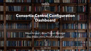 Consortia Central Configuration dashboard for distributing shared configuration July 24 2024 [upl. by Lordan]