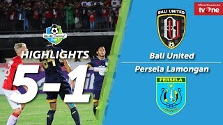 Bali United Vs Persela Lamongan 51 All Goals amp Highlights [upl. by Arst492]