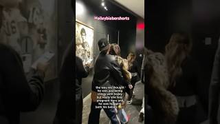 justin protecting hailey and jack 🥹🥹🥹🥹 funny raphaileybieber rhodeskin rhodeskincare biebers [upl. by Eidak]