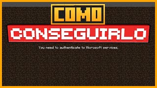 🟨 CÓMO SOLUCIONAR el ERROR de IDENTIFICACIÓN de los SERVICIOS de MICROSOFT en MINECRAFT BEDROCK [upl. by Saile654]