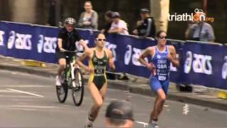 2012 Dextro Energy World Triathlon Sydney  Elite Women [upl. by Enileve756]