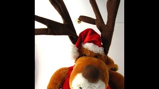 DanDee Collectibles Dancing Singing Reindeer Christmas Stuffed Toy Dancing in a Winter Wonderland [upl. by Akilat485]