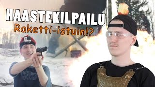 HAASTEKILPAILU Rakettiistuin [upl. by Celeste21]