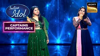 quotBahut Pyaar Karte Hainquot पर ArunitaSayli की सुरीली जुगलबंदी  Indian Idol 12  Captains Performance [upl. by Gosney129]