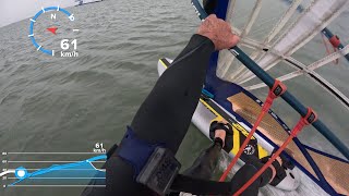 Windsurfing Terschelling Schuitengat Fairway surfing in the leeside of a shallow [upl. by Schuster722]