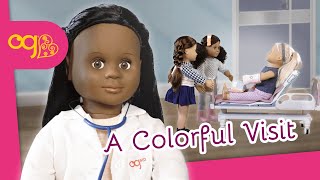 A Colorful Visit  Doll Story  Our Generation Dolls [upl. by Ebonee]