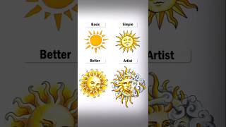 Draw suneasydrawingart drawingideastutorial marker painting howtodraw easydrawing shorts [upl. by Bouzoun]