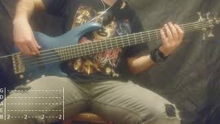 Limp Bizkit  Boiler Bass Cover Tabs [upl. by Ralip]