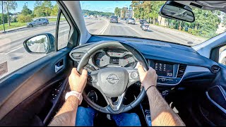 2023 Opel Crossland 12 Turbo 110HP 0100 POV Test Drive 1836 Joe Black [upl. by Novak584]