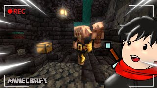 Raiding A Bastion💰  Minecraft Nether Exploration PT 2 [upl. by Enelaehs716]