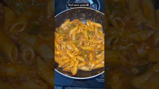 Red sauce pasta🍝trending ytshorts shorts youtubeshorts youtube youtuberrecipe cooking food [upl. by Huston]