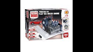 Machine Works Porsche 911 FlatSix Boxer Engine Kit Timelapse Build Video [upl. by Janene]