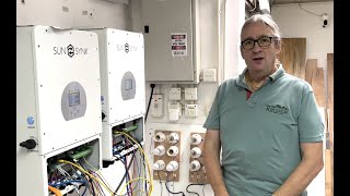 3 Phase Hybrid Inverter Sunsynk 3 Phase  Paralleling [upl. by Angele]