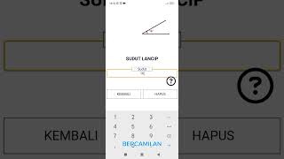 9Bentuk Sudut  Kalkulator Rumus sudut matematika android pemahaman [upl. by Eilac150]