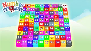 Numberblocks  ALL Numberblocks Song 1  100  NEW SEASON 7 FULL EPISODES  New Times Tables 37 [upl. by Yrac]