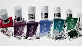 CLAVA EL EFECTO GEL  Gel Couture by Essie [upl. by Itsrejk]