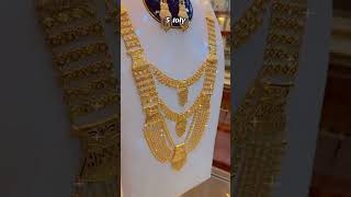 21k necklace goldjewellery gold goldaccessories youtubeshorts trending wedding fypyoutube [upl. by Namyac126]