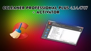 ► CCleaner Professional Plus 4144707  Activator [upl. by Liatnahs323]