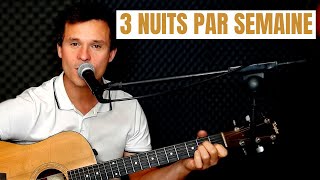 TUTO GUITARE  Indochine  Trois nuits par semaine [upl. by Suillenroc]