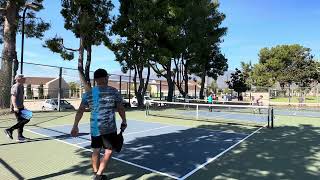 Pickleball Rec Play RuelNate  GoldaMartin [upl. by Akeim]