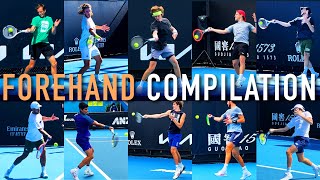 Forehand compilation  slow motion [upl. by Eartha33]