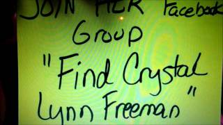 MISSING PERSON Crystal Lynn Freeman [upl. by Kimberlyn174]