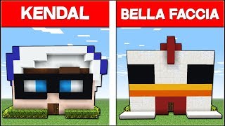 Casa di BellaFaccia VS Casa di Kendal  Minecraft ITA [upl. by Aipmylo]