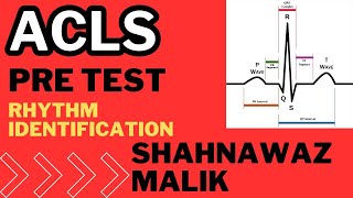 ACLS Pre Course Pre Test  Rhythm identification part 2 [upl. by Obrien]