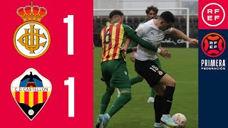 RESUMEN PrimeraFederación  Real Unión 11 CD Castellón [upl. by Ephraim549]