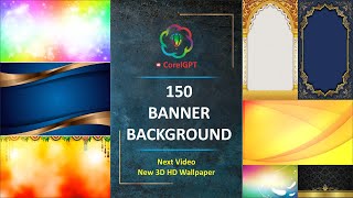 banner background  banner background download  CorelGPT [upl. by Dnallor]