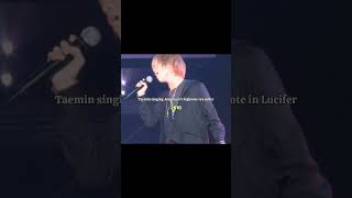 Taemin singing Jonghyuns high note in Lucifer then and now taemin jonghyun shinee shawol [upl. by Evangeline424]