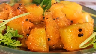 Parangikai Poriyal Recipe  Parangikai Poriyal in Tamil  pumpkin poriyal [upl. by Sugden]