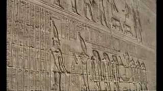 Egypt Edfu Idfu Temple Story of Horus Wall [upl. by Landry]