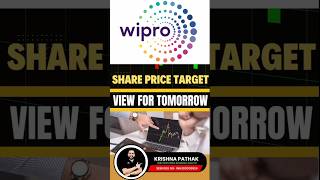 WIPRO SHARE PRICE TARGET 20 SEPTEMBER  WIPRO SHARE TARGET TODAY  WIPRO SHARE LATEST NEWS [upl. by Assel]